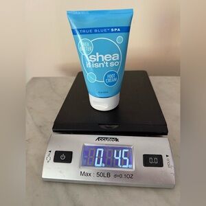 Bath & Body True Blue Spa Shea Butter It Isn’t So Foot Cream 4oz Vintage RARE #2